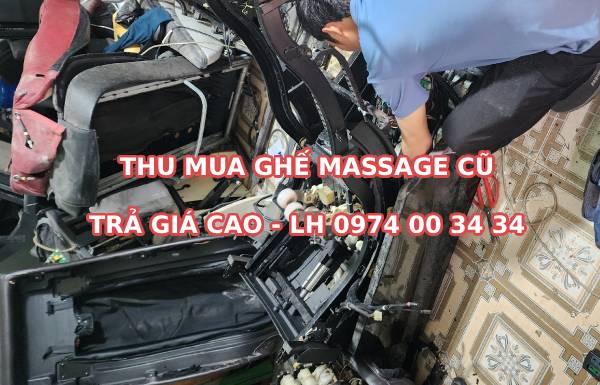 Thu mua ghế massage cũ