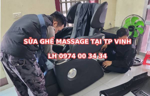 Sửa ghế massage tại TP Vinh Nghệ An 